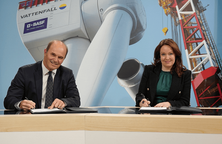 Vattenfall und BASF: Unterzeichnen Kaufvertrag über 49% der deutschen Nordlicht-Offshore-Windparks