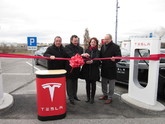 Groupe E: Installiert die erste Tesla Supercharger-Station der Schweiz