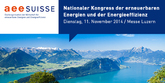 AEE SUISSE Kongress: Energiepolitik zwischen Berg und Tal