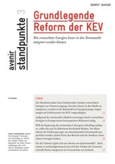 Avenir Suisse-Studie: Grundlegende Reform der KEV