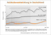 Deutschland: Winterpreise für Holzpellets über ein Drittel günstiger als Heizöl